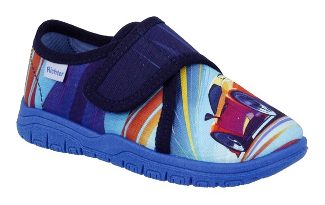 Richter Hausschuh »Mailo« Klettschuh, Kindergartenschuh mit Größenschablone zum Download