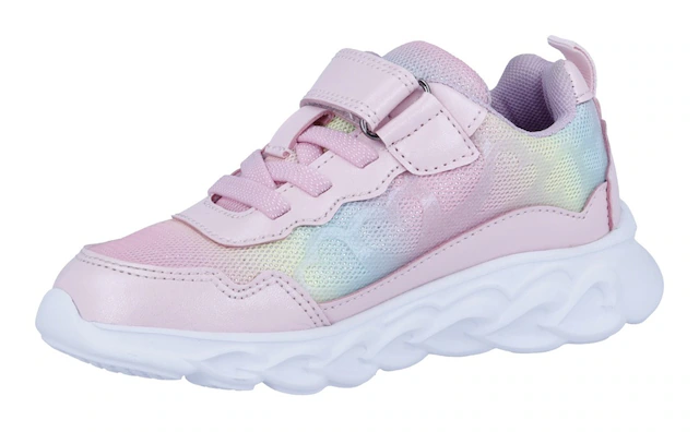 Richter Slip-On Sneaker »Stella (Blinki)« Klettschuh, Blinkschuh, Größenschablone zum Download, mit WMS