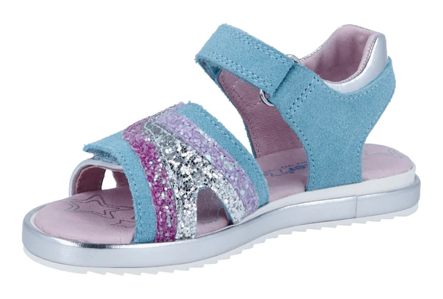 Richter Sandale »Romea« Klettschuh, Riemchensandale, Größenschablone zum Download, mit WMS