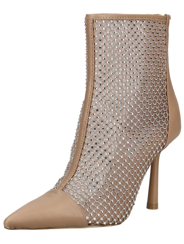 STEVE MADDEN High-Heel-Stiefelette »STEVE MADDEN Stiefelette Leder/Mesh«