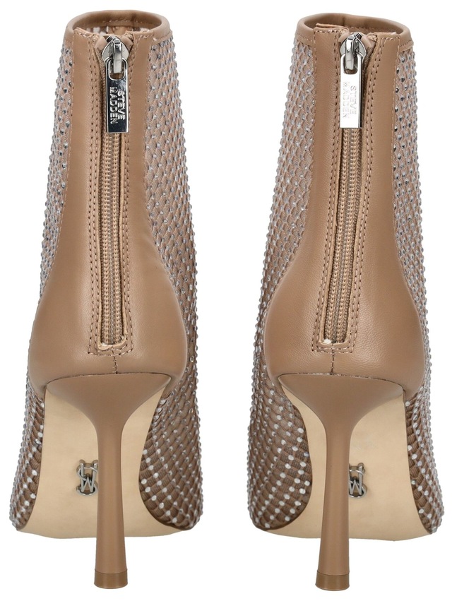 STEVE MADDEN High-Heel-Stiefelette »STEVE MADDEN Stiefelette Leder/Mesh«