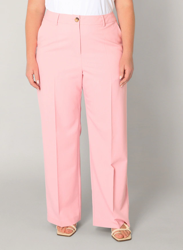 Base Level Curvy Bundfaltenhose »Yunia« mit Viskose und Stretch