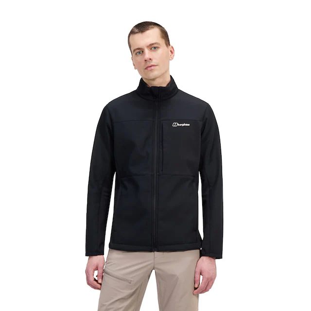 Berghaus Softshelljacke »M GHLAS 3.0 SOFTSHELL JKT« mit zahlreichen Taschen, aus dehnbarem Polyester, optimierte Passform