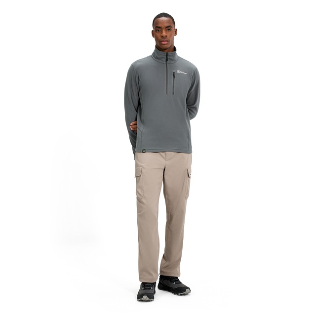 Berghaus Strickfleece-Pullover mit Half-Zip, aus Strickfleece, auch in großen Größen