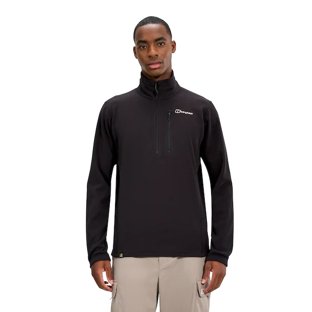 Berghaus Strickfleece-Pullover mit Half-Zip, aus Strickfleece, auch in großen Größen