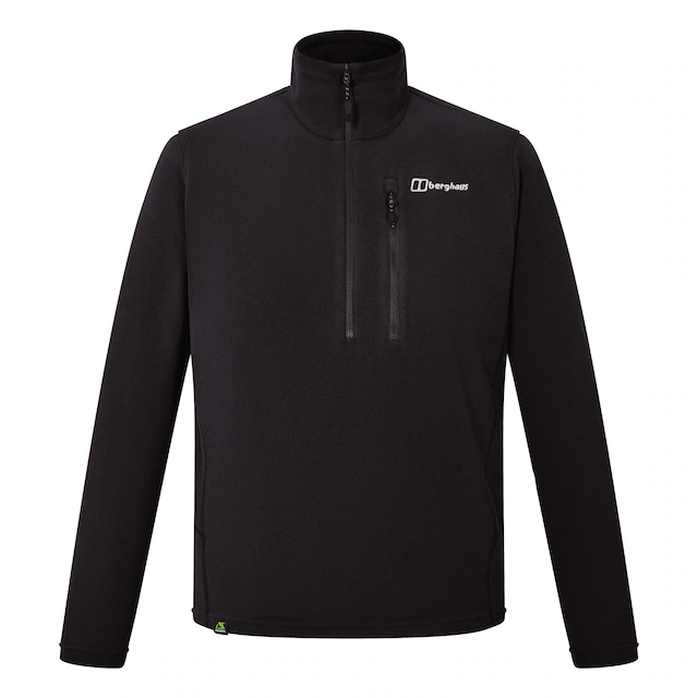 Berghaus Strickfleece-Pullover mit Half-Zip, aus Strickfleece, auch in großen Größen