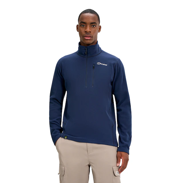Berghaus Strickfleece-Pullover mit Half-Zip, aus Strickfleece, auch in großen Größen