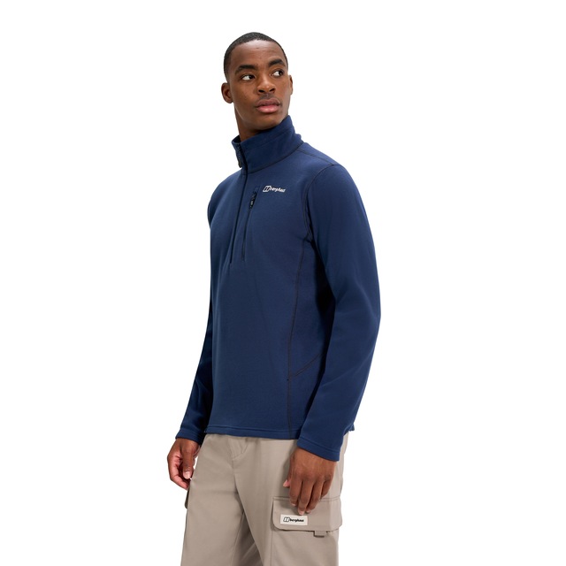Berghaus Strickfleece-Pullover mit Half-Zip, aus Strickfleece, auch in großen Größen
