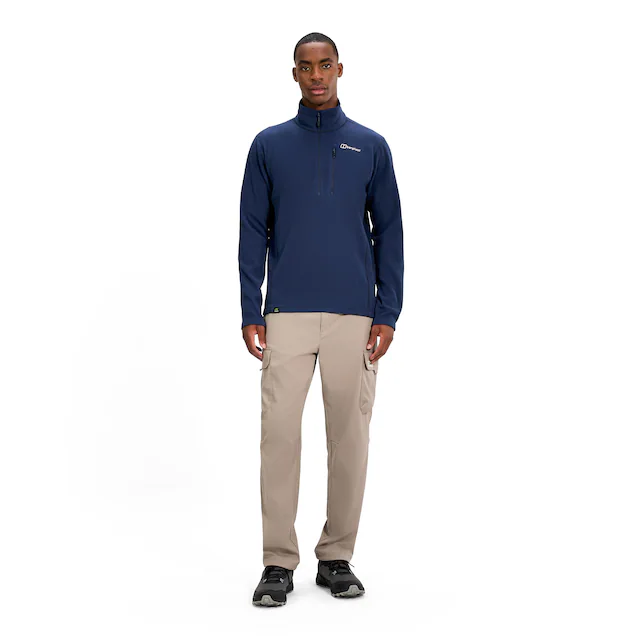 Berghaus Strickfleece-Pullover mit Half-Zip, aus Strickfleece, auch in großen Größen