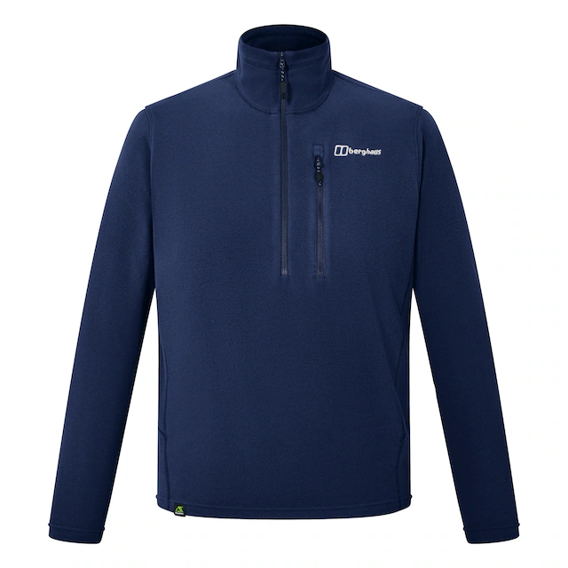 Berghaus Strickfleece-Pullover mit Half-Zip, aus Strickfleece, auch in großen Größen