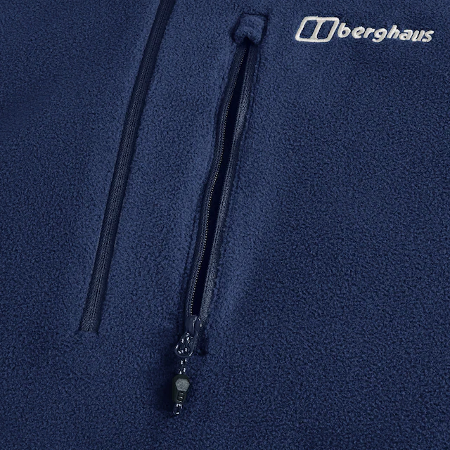 Berghaus Strickfleece-Pullover mit Half-Zip, aus Strickfleece, auch in großen Größen