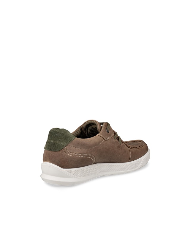 Ecco Schnürschuh »BYWAY M MOC TOE« Halbschuh, Schnürer, Freizeitschuh in Mokassin-Form