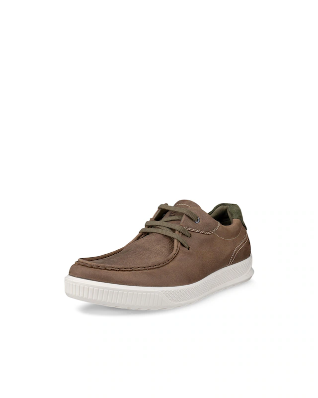 Ecco Schnürschuh »BYWAY M MOC TOE« Halbschuh, Schnürer, Freizeitschuh in Mokassin-Form