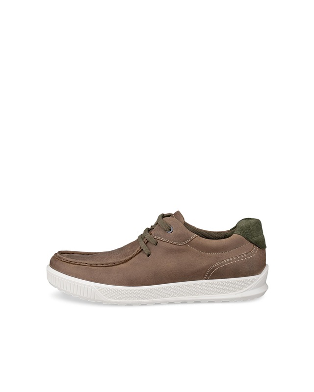 Ecco Schnürschuh »BYWAY M MOC TOE« Halbschuh, Schnürer, Freizeitschuh in Mokassin-Form