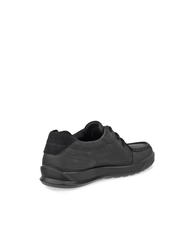 Ecco Schnürschuh »BYWAY M MOC TOE« Halbschuh, Schnürer, Freizeitschuh in Mokassin-Form