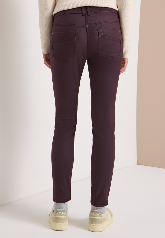 Cecil 5-Pocket-Hose »Style Toronto« im Leder-Look, mit leicht glänzender Beschichtung