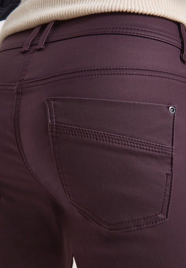 Cecil 5-Pocket-Hose »Style Toronto« im Leder-Look, mit leicht glänzender Beschichtung