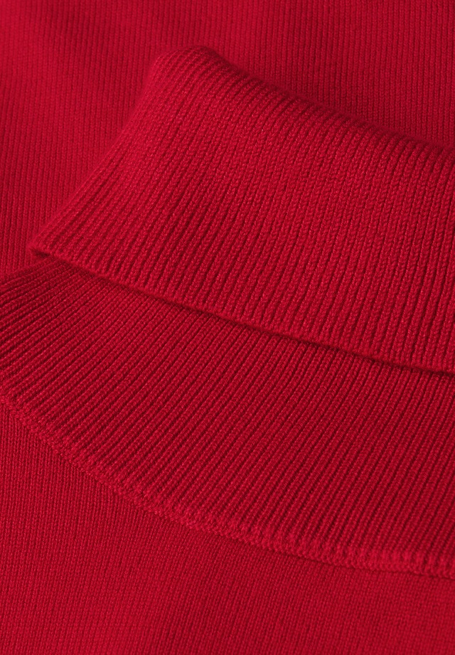 STREET ONE Rollkragenpullover mit Viskose