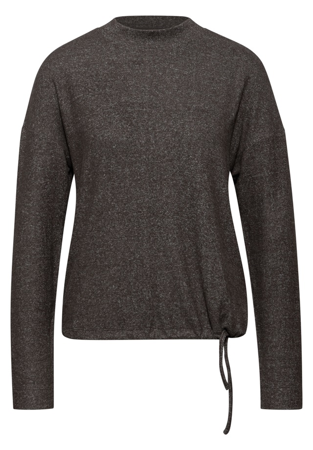 STREET ONE Langarmshirt aus strecthigem Viskosematerial