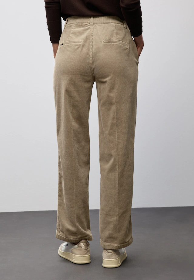 STREET ONE Cordhose Straight Leg, Mid Waist