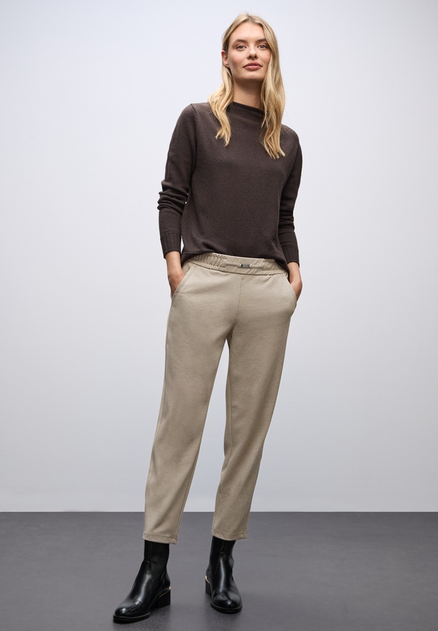 STREET ONE Stoffhose »Style Bonny« mit elastischem Bund