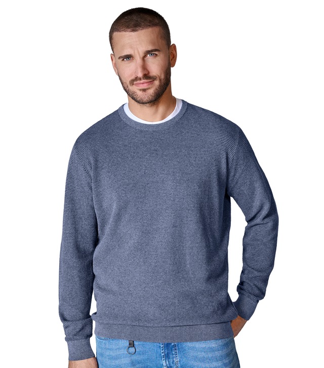 CASAMODA Strickpullover »CASAMODA Pullover uni«