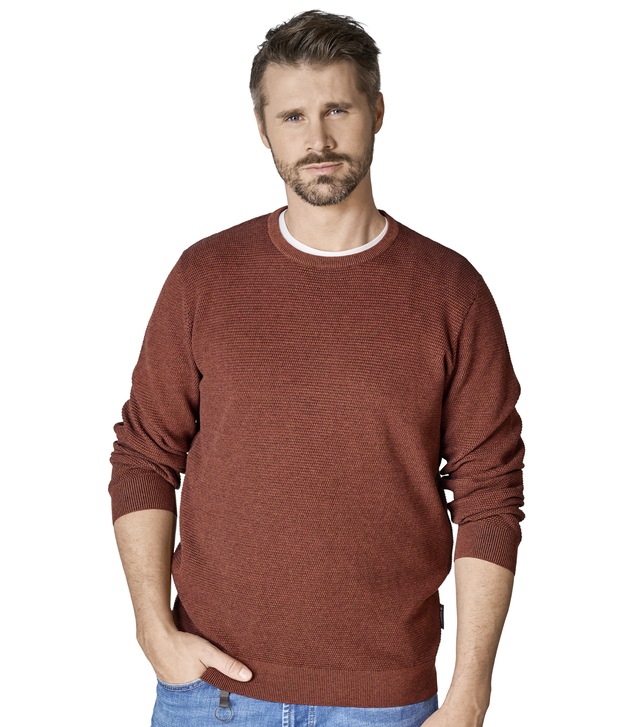 CASAMODA Strickpullover »CASAMODA Pullover uni«