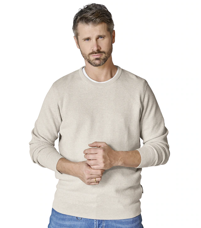 CASAMODA Strickpullover »CASAMODA Pullover uni«