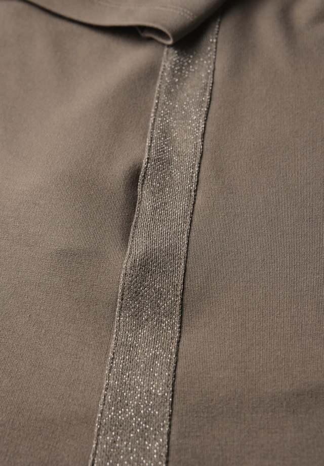 STREET ONE T-Shirt mit Glitzerstreifen