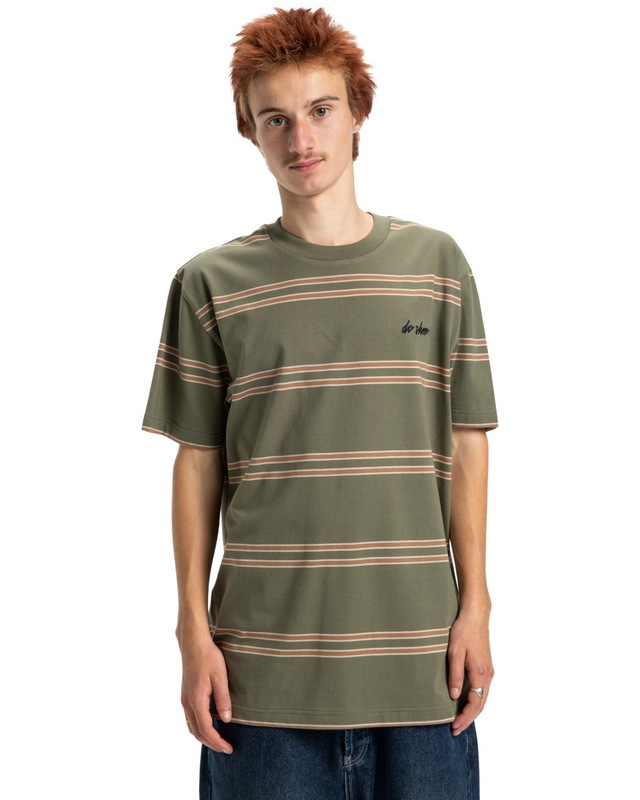 DC Shoes Rundhalsshirt »Maximize Stripe«