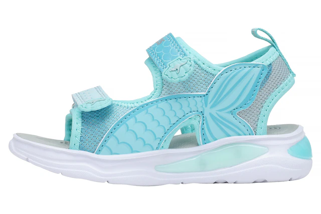 KangaROOS Sandale »K-SLS ARIEL« mit Blinkfunktion, sportlicher Stil, mit Gummilaufsohle