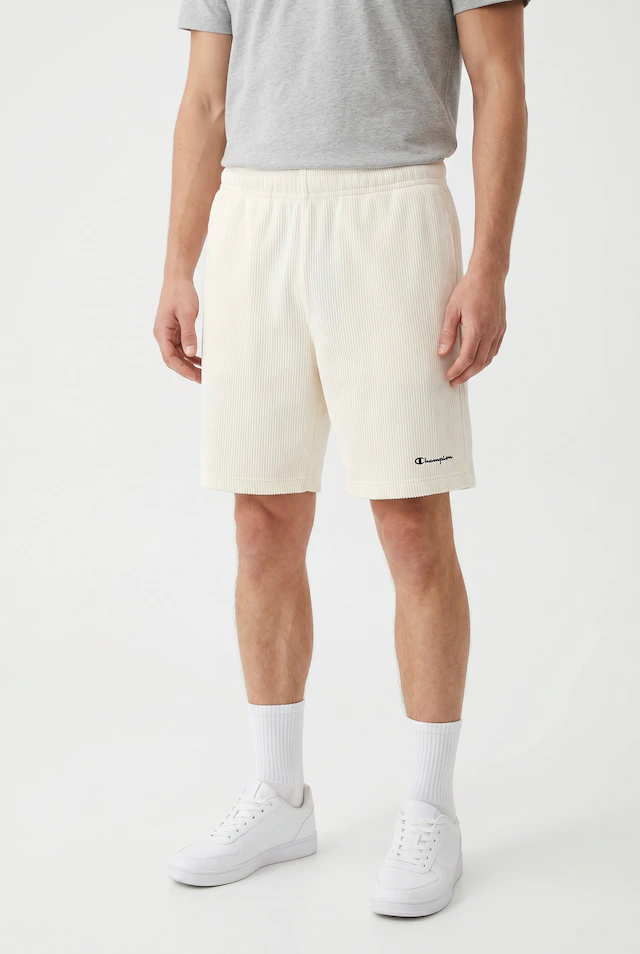 Champion Shorts »Bermuda Riffle« aus Baumwolle und Polyester, Shorts-Form, auch in großen Größen