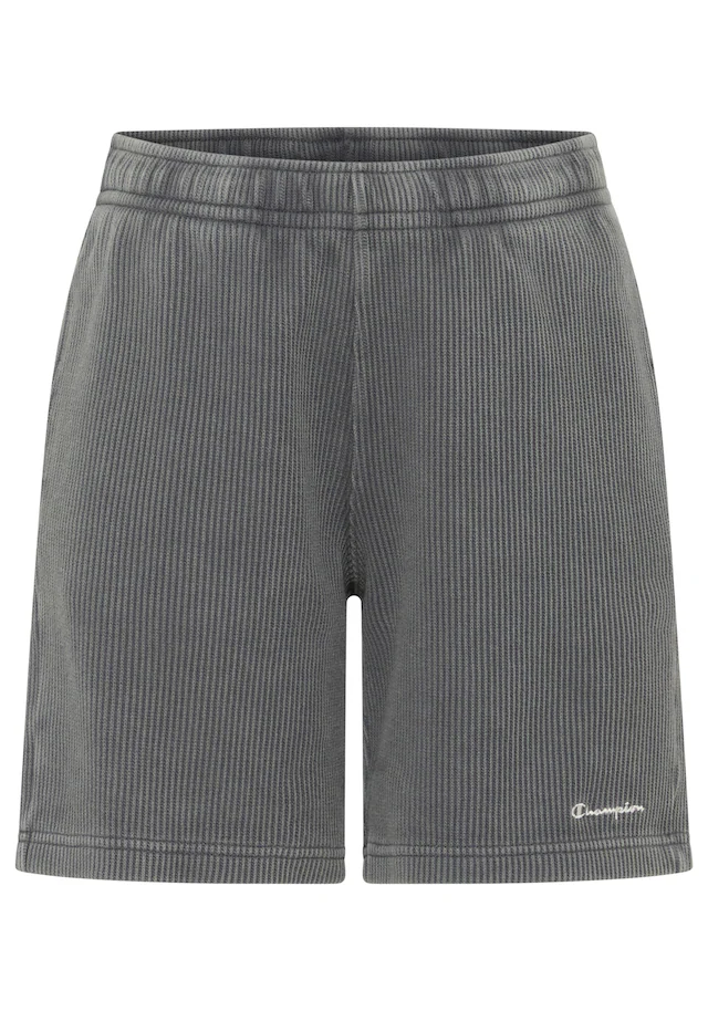 Champion Shorts »Bermuda Riffle« aus Baumwolle und Polyester, Shorts-Form, auch in großen Größen