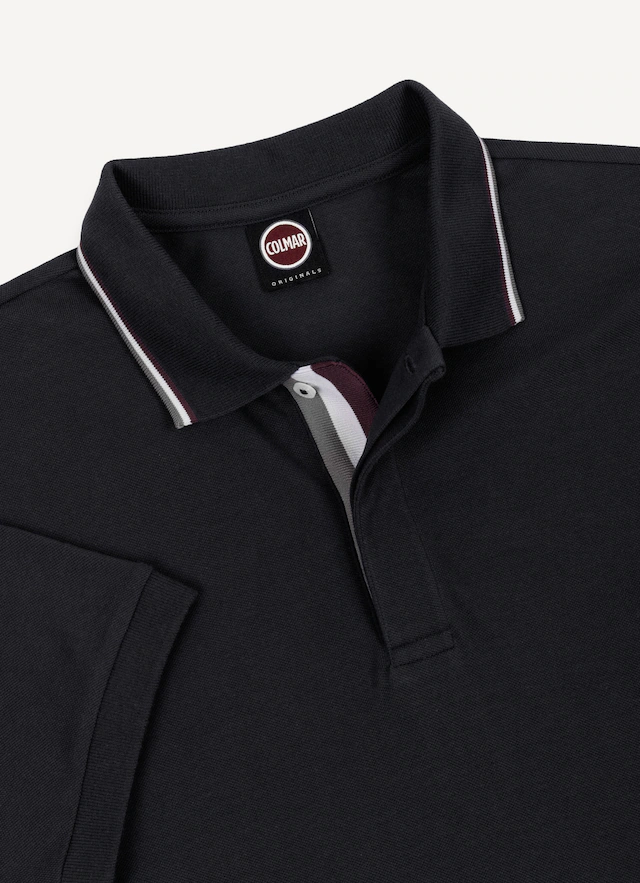 Colmar Poloshirt »MENS KNITTED SHIRT« aus Baumwolle, verdeckte Knopfleiste, regular fit