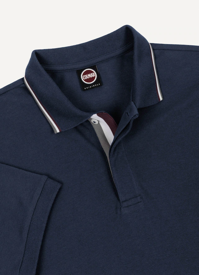 Colmar Poloshirt »MENS KNITTED SHIRT« aus Baumwolle, verdeckte Knopfleiste, regular fit