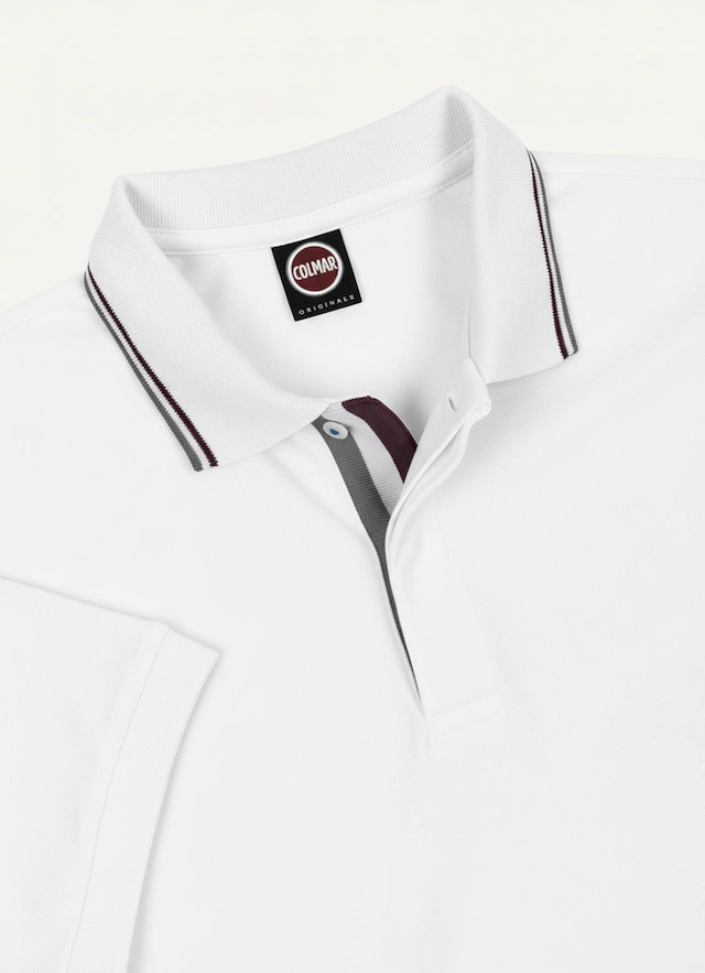 Colmar Poloshirt »MENS KNITTED SHIRT« aus Baumwolle, verdeckte Knopfleiste, regular fit