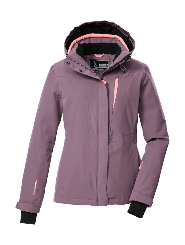 Killtec Skijacke »KSW 25 WMN SKI JCKT« Atmungsaktive, wasserdichte Skijacke mit abnehmbarer Kapuze