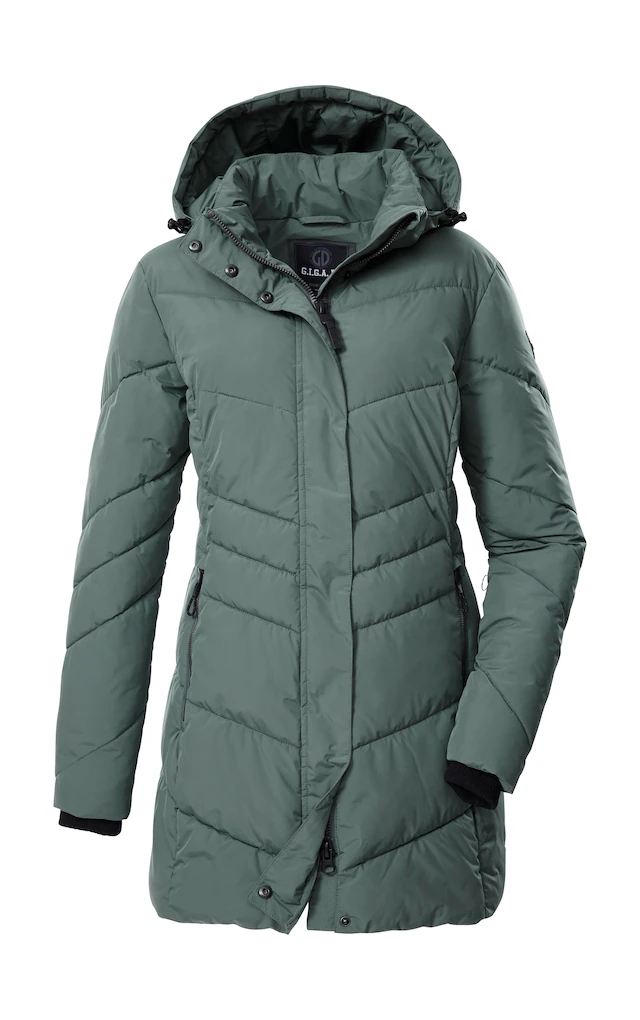 G.I.G.A. DX by killtec Steppmantel »GW 60 WMN QLTD PRK« Schmaler, wasserabweisender Damenparka mit abnehmbarer Kapuze