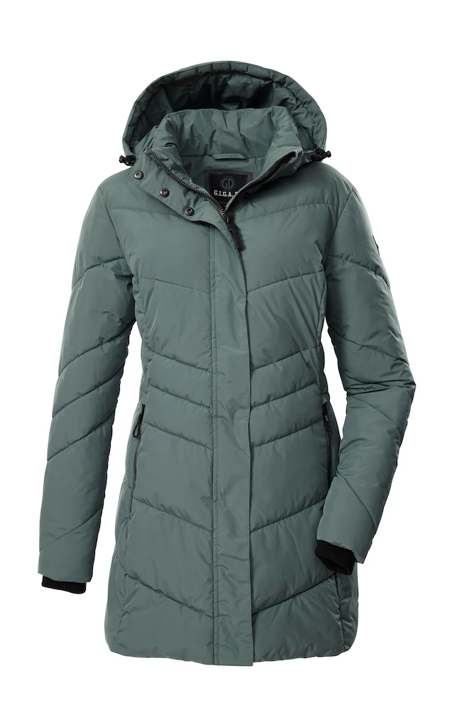 G.I.G.A. DX by killtec Steppmantel »GW 60 WMN QLTD PRK« Schmaler, wasserabweisender Damenparka mit abnehmbarer Kapuze