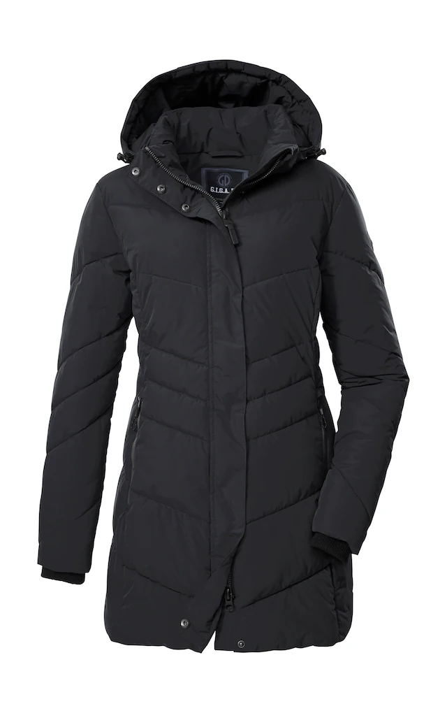 G.I.G.A. DX by killtec Steppmantel »GW 60 WMN QLTD PRK« Schmaler, wasserabweisender Damenparka mit abnehmbarer Kapuze