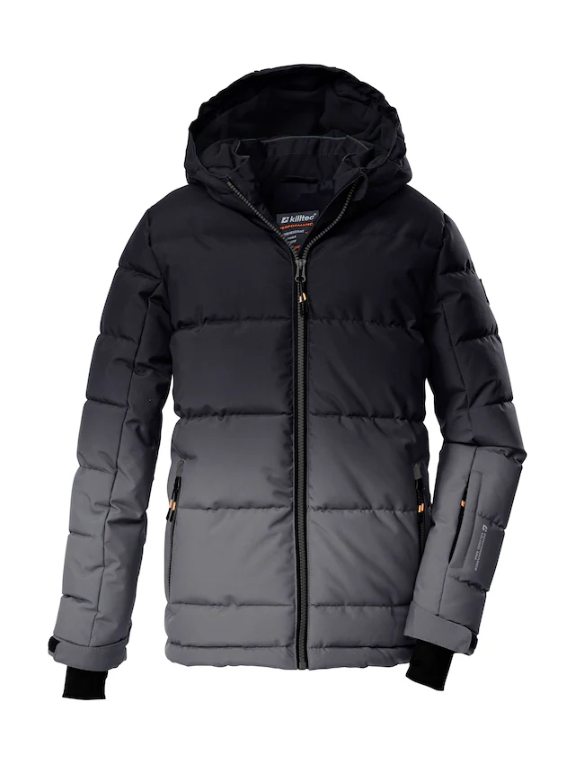 Killtec Skijacke »KSW 382 BYS SKI QLTD JCKT« Wasserabweisende, winddichte Winterjacke mit regulierbarer Kapuze