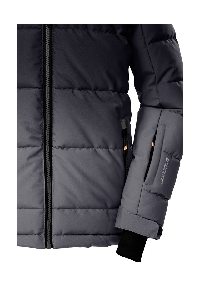 Killtec Skijacke »KSW 382 BYS SKI QLTD JCKT« Wasserabweisende, winddichte Winterjacke mit regulierbarer Kapuze
