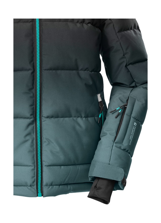 Killtec Skijacke »KSW 382 BYS SKI QLTD JCKT« Wasserabweisende, winddichte Winterjacke mit regulierbarer Kapuze