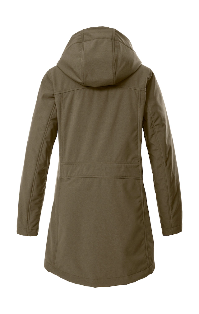 G.I.G.A. DX by killtec Softshellparka »GW 36 WMN SFTSHLL PRK« Softshellparka: wasserdicht, Teddyfell, 2-Wege-Reißverschluss