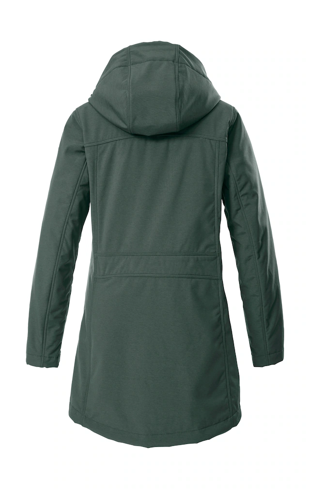 G.I.G.A. DX by killtec Softshellparka »GW 36 WMN SFTSHLL PRK« Softshellparka: wasserdicht, Teddyfell, 2-Wege-Reißverschluss