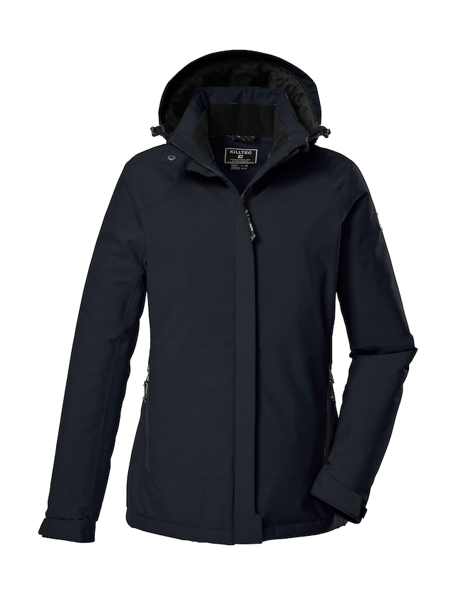 Killtec Funktionsjacke »KOW 250 WMN JCKT« Wasserdichte Damenjacke, atmungsaktiv, abnehmbare Kapuze