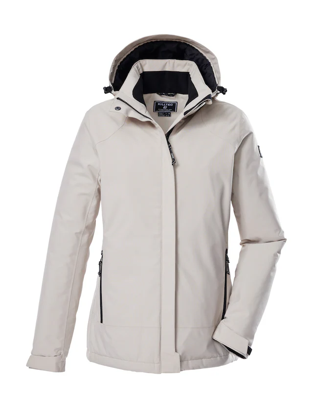 Killtec Funktionsjacke »KOW 250 WMN JCKT« Wasserdichte Damenjacke, atmungsaktiv, abnehmbare Kapuze