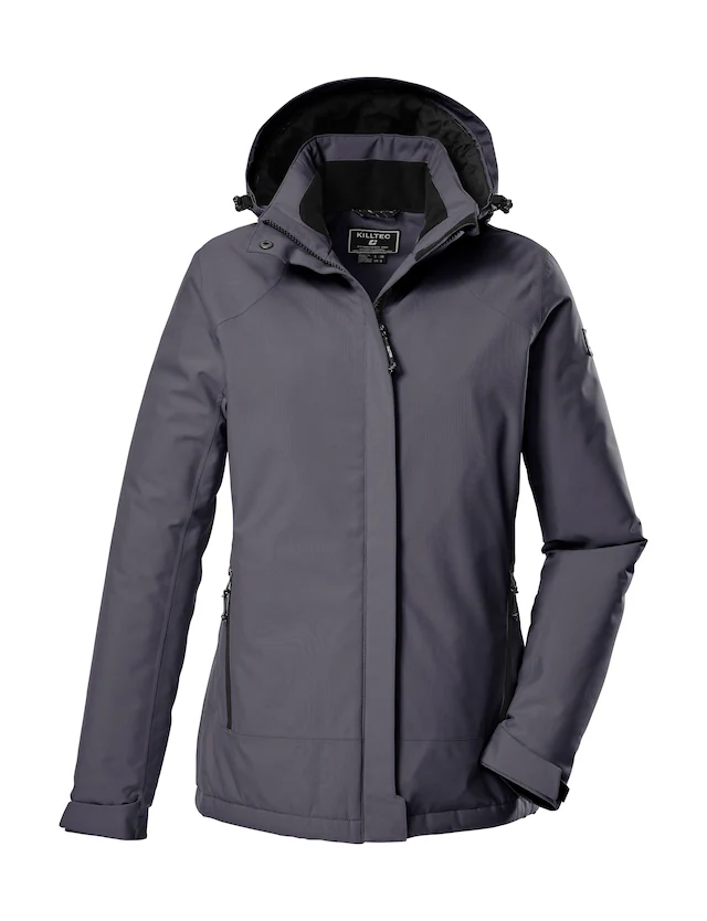Killtec Funktionsjacke »KOW 250 WMN JCKT« Wasserdichte Damenjacke, atmungsaktiv, abnehmbare Kapuze