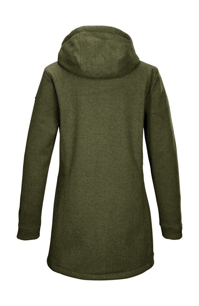 G.I.G.A. DX by killtec Fleecejacke »GW 37 WMN KNTFLC PRK« Strickfleeceparka mit Kapuze, Teddyfell, 2-Wege-Reißverschluss