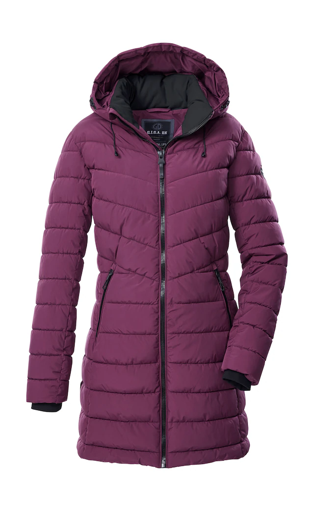 G.I.G.A. DX by killtec Steppmantel »GW 74 WMN QLTD PRK« Wasserabweisender, winddichter Steppparka mit abnehmbarer Kapuze